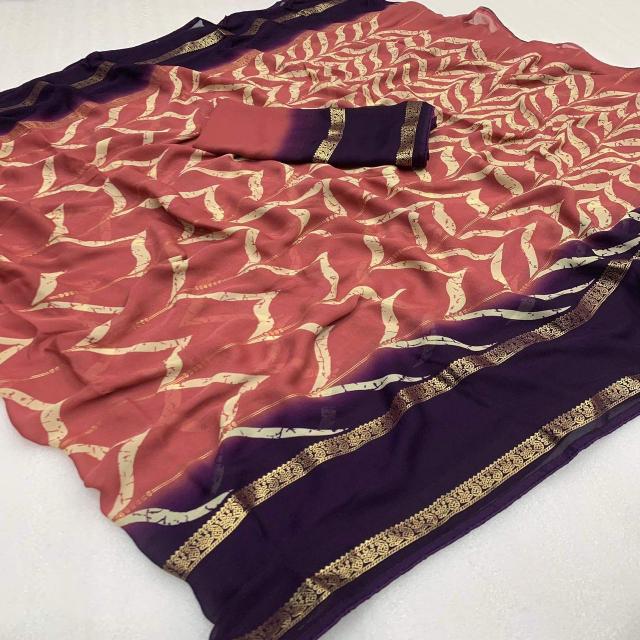 Vastrangan foily wholesale saree business
